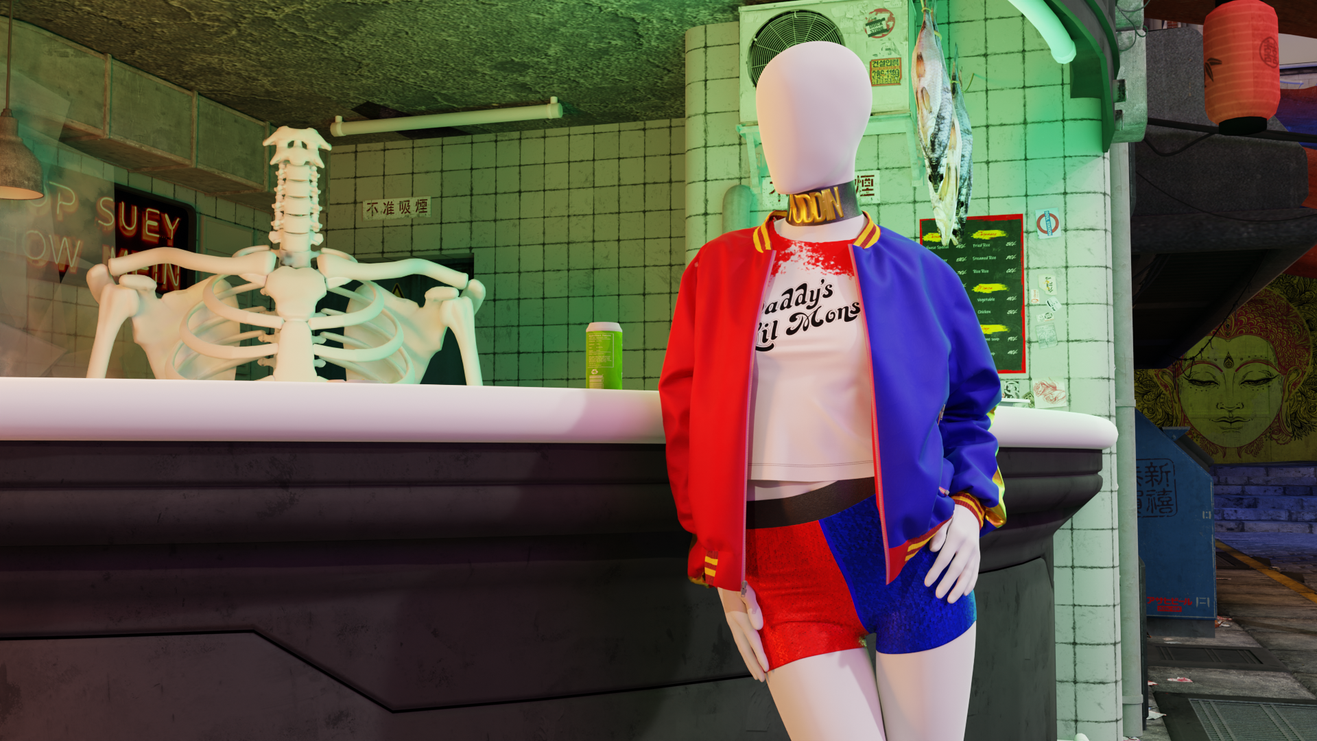 Halloween_Harley Quinn by Dorelle McPherson_Horizontal_final